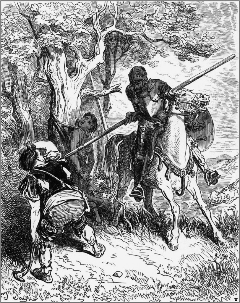 Gustav Doré Don Quijote illusztrációja 1863-ból