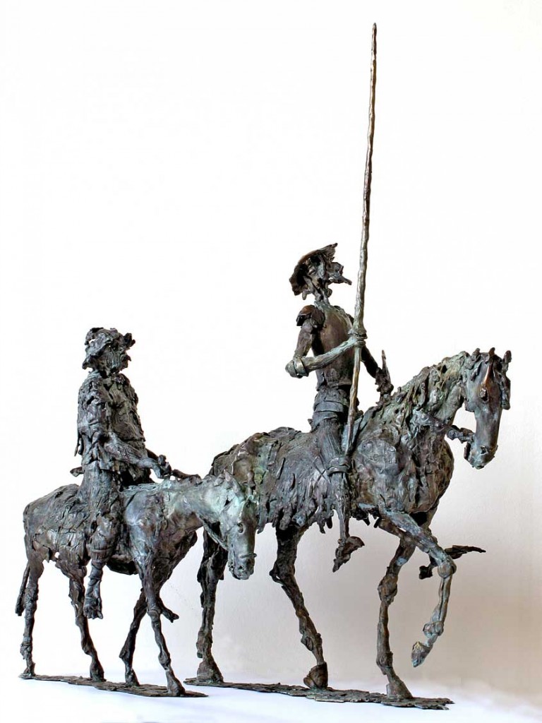 Don Quijote bronzban 2006-ból