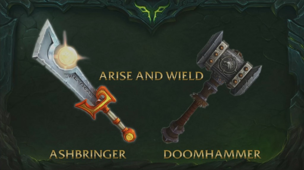 World of Warcraft Legion erekjék
